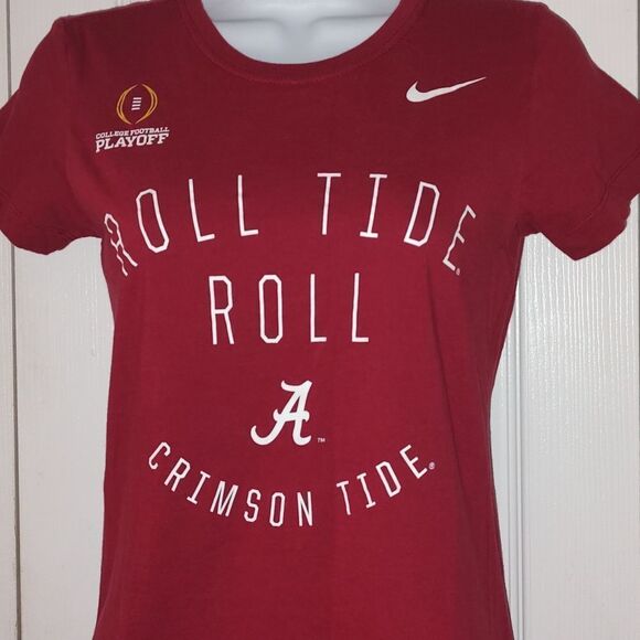 Nike
 Slim Fit Coupe  Roll Tide Roll Crimson Tide  Sz S - Picture 2 of 4